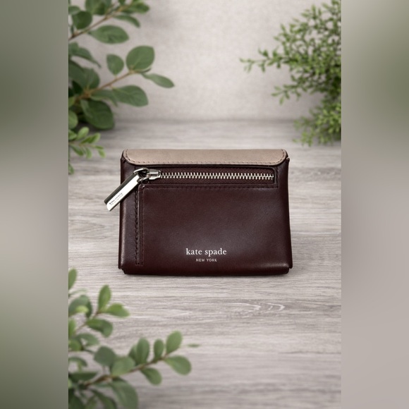 Kate Spade New York Spademals Gentle Panda Card Case Compact Wallet - Picture 2 of 7